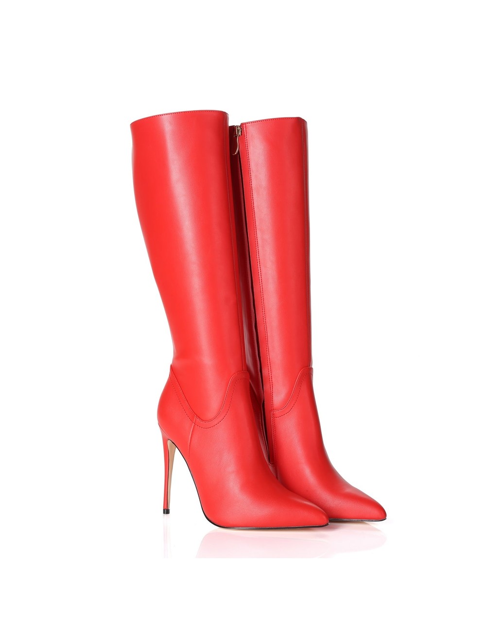 Giaro MILA | RED MATTE | KNEE BOOTS  | Italian Style