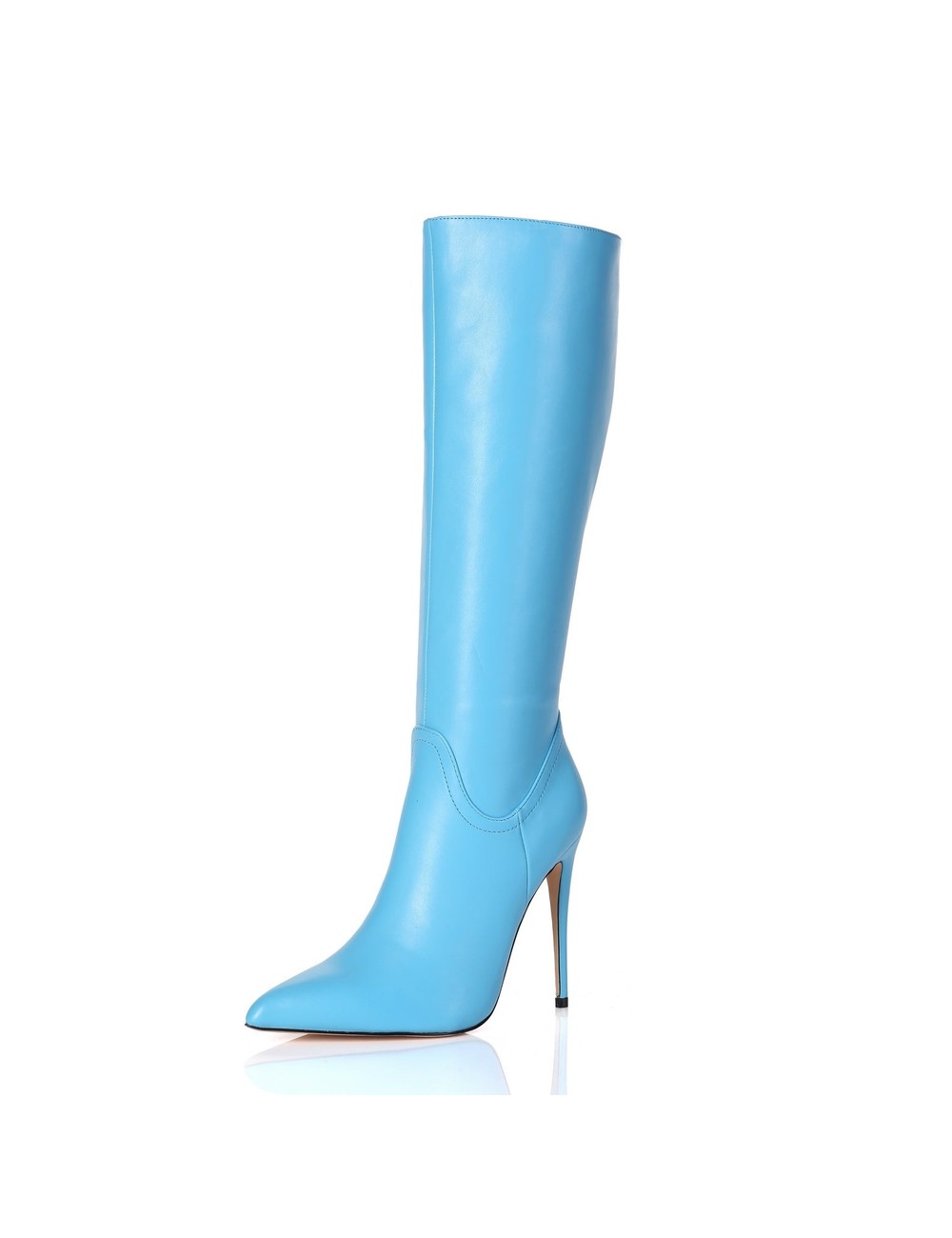 Giaro MILA | LIGHT BLUE MATTE | KNEE BOOTS  | Italian Style