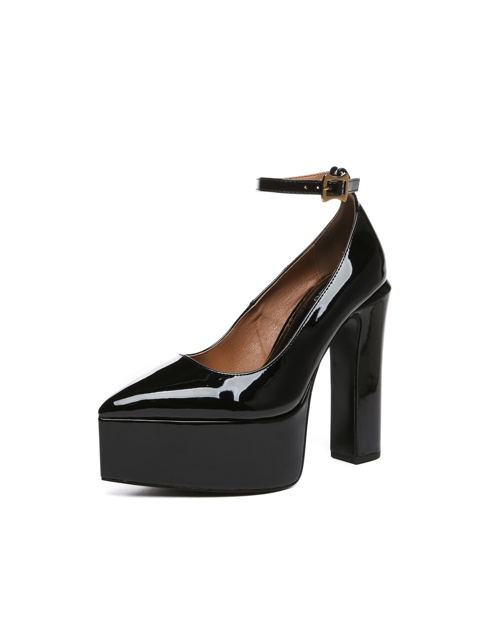 Giaro Giaro STYLET | SCHWARZ GLÄNZEND | PUMPS