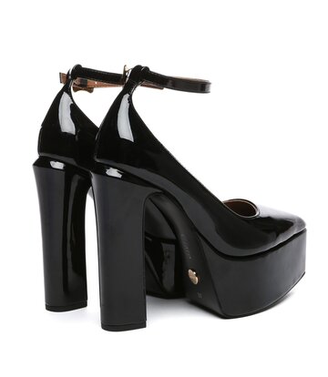 Giaro Giaro STYLET | BLACK SHINY | PUMPS