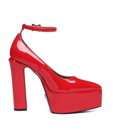 Giaro Giaro STYLET | ROT GLÄNZEND | PUMPS