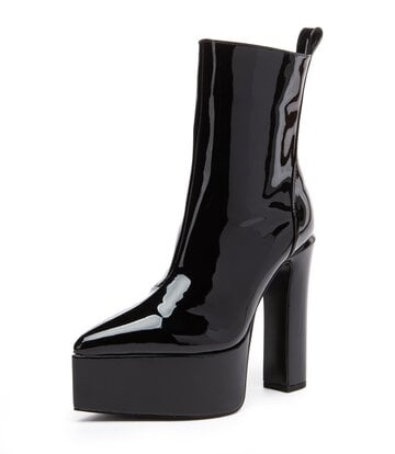 Giaro Giaro STASH | BLACK SHINY | ANKLE BOOTS