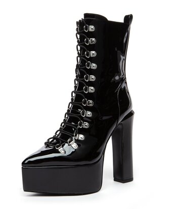 Giaro SCENIC | SCHWARZ GLÄNZEND | STIEFELETTEN