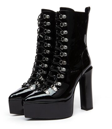 Giaro SCENIC | BLACK SHINY | ANKLE BOOTS