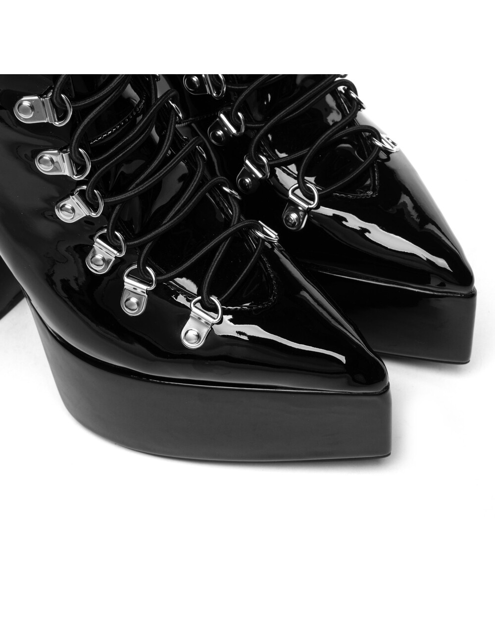 Giaro SCENIC | SCHWARZ GLÄNZEND | STIEFELETTEN