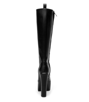 Giaro STRAGAZER | BLACK MATTE | LACED KNEE BOOTS