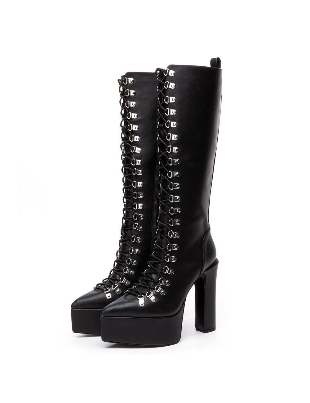 Giaro STRAGAZER | SCHWARZ MATT | KNIESTIEFEL MIT SCHNÜRUNG