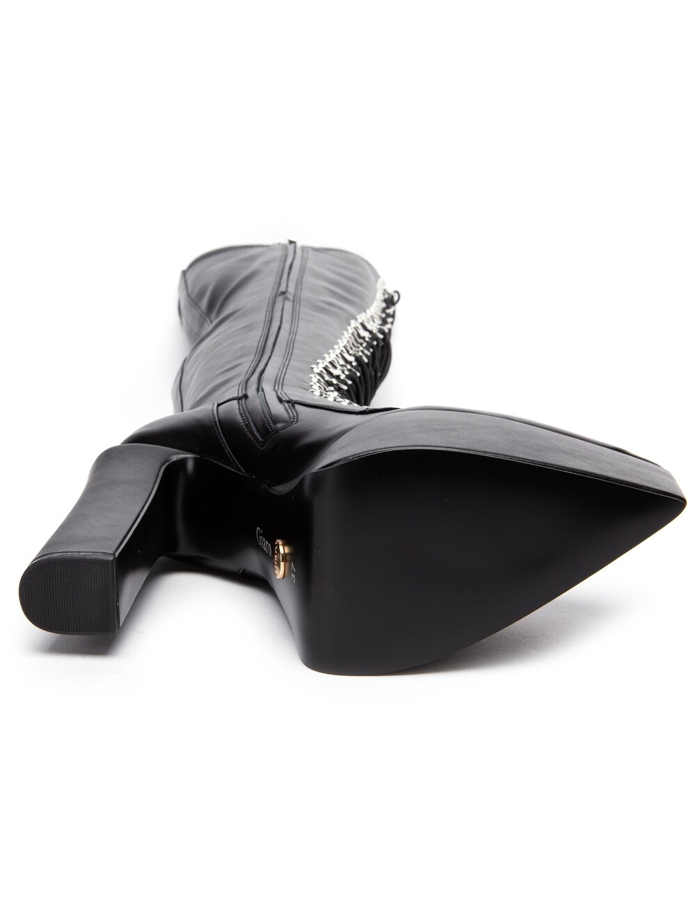 Giaro SECRETZ | BLACK MATTE | LACED THIGH BOOTS