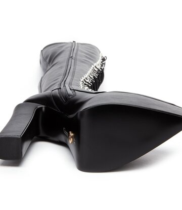 Giaro SECRETZ | BLACK MATTE | LACED THIGH BOOTS