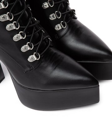 Giaro SECRETZ | BLACK MATTE | LACED THIGH BOOTS