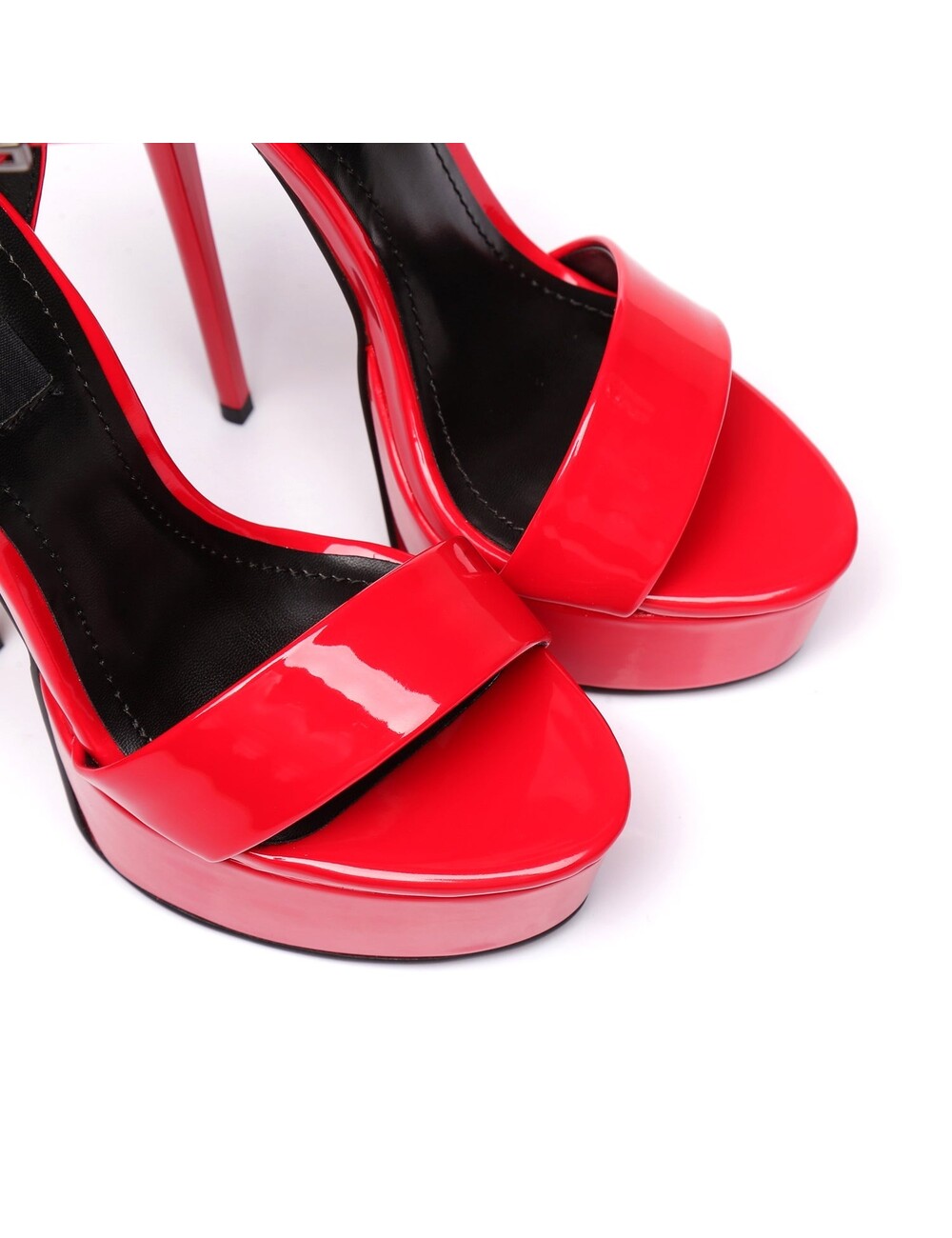 Giaro Red shiny Giaro "Galana" sandals