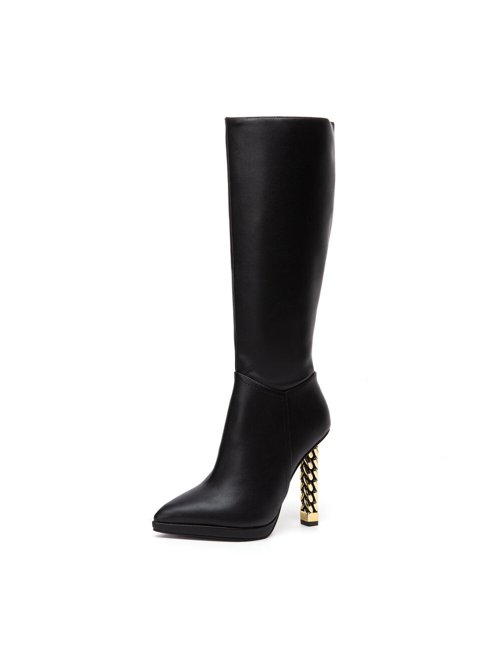 Giaro Giaro AFFAIRE KNEE HIGH | BLACK MATTE | KNEE BOOTS