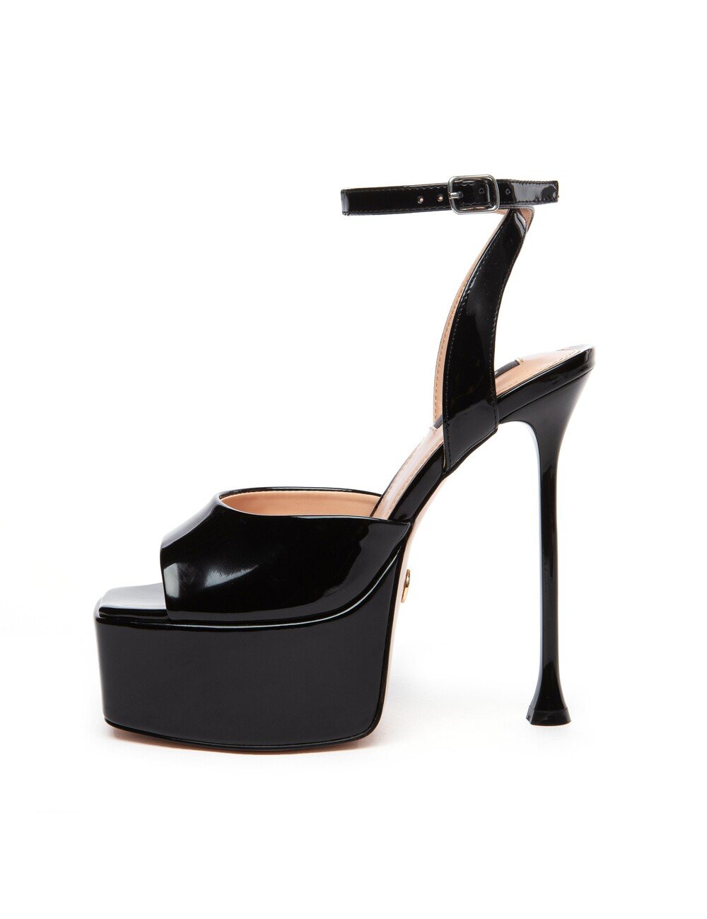 Giaro Giaro GALA | BLACK SHINY | SANDALS