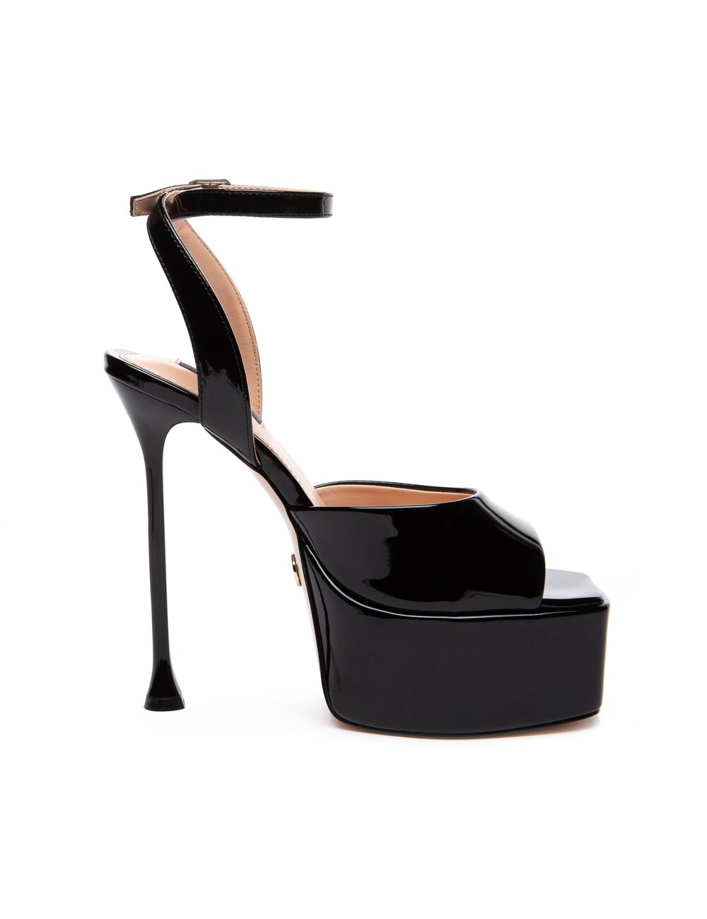 Giaro Giaro GALA | BLACK SHINY | SANDALS