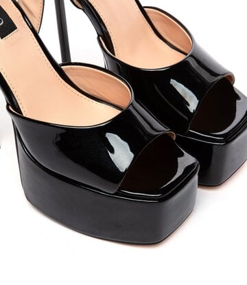 Giaro Giaro GALA | BLACK SHINY | SANDALS