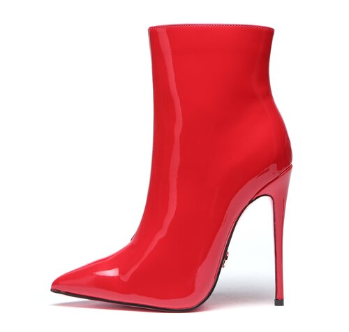 Giaro TALIA ROTE GLÄNZENDE STIEFEL