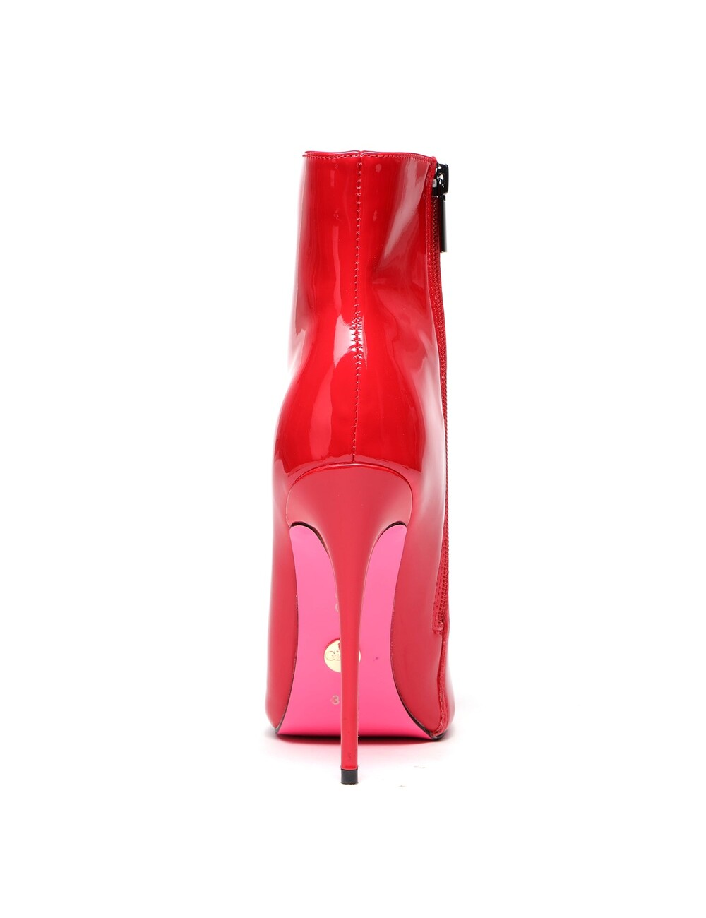 Giaro Giaro TALIA ROTE GLÄNZENDE STIEFELETTEN