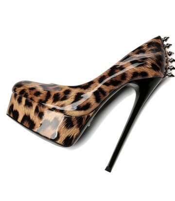 Giaro Leo Shiny  Giaro "Bad Girl" platform pumps with spikes