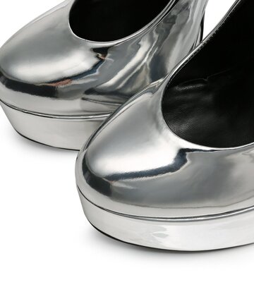 Giaro Liguid Silberne Giaro „Bad Girl“ Plateaupumps mit Spikes