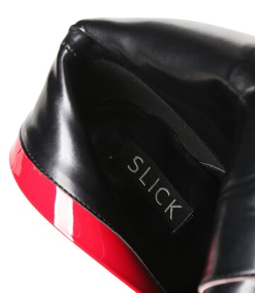 Giaro SLICK FASCINATE RED BLACK | lace-up platform boots