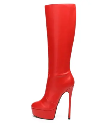 Giaro Giaro STACKSTAND ROTE MATTE KNIESTIEFEL