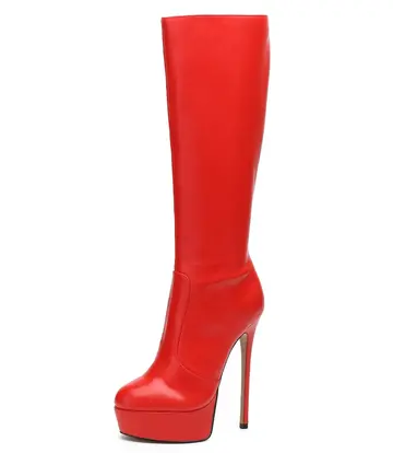 Giaro Giaro STACKSTAND ROTE MATTE KNIESTIEFEL