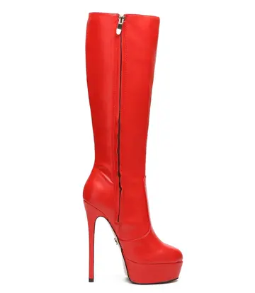 Giaro Giaro STACKSTAND ROTE MATTE KNIESTIEFEL