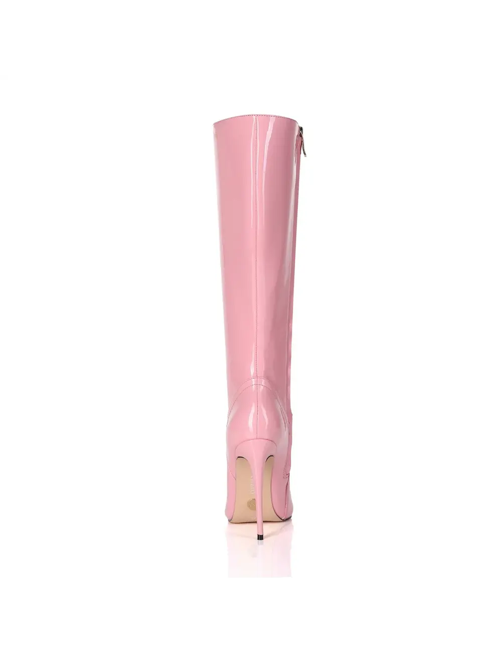 Giaro MILA | ROSA PINK GLÄNZEND | KNIESTIEFEL | Italienischer Stil