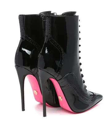 Giaro Giaro MONTY SCHWARZE GLÄNZENDE REITSTIEFEL