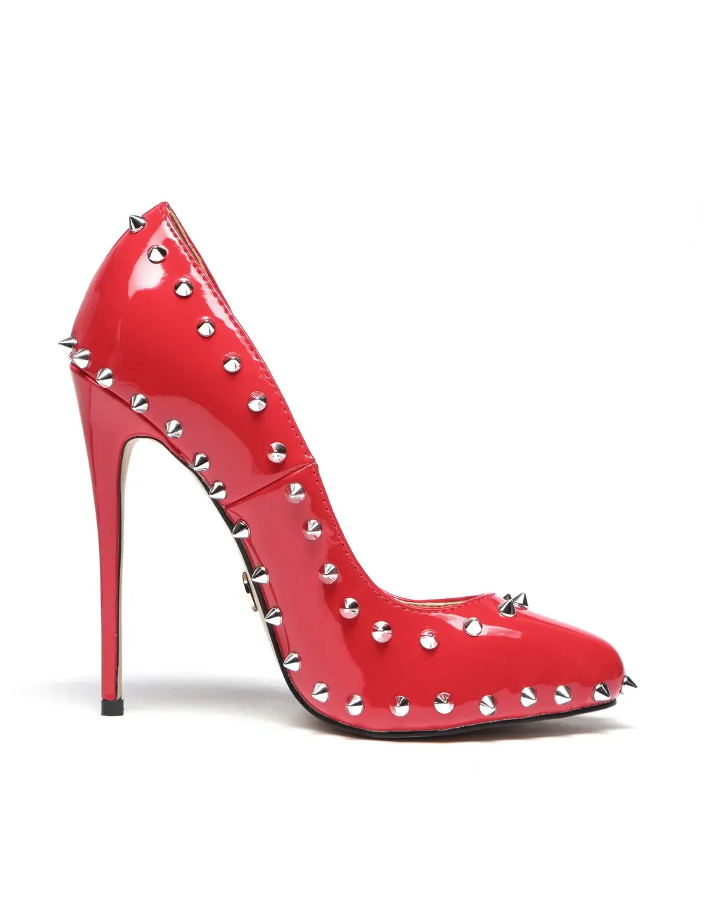 Giaro BLARE ROT GLÄNZEND | Pumps mit Nieten