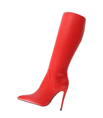 Giaro Giaro MILA | RED MATTE | KNEE BOOTS | Italian Style