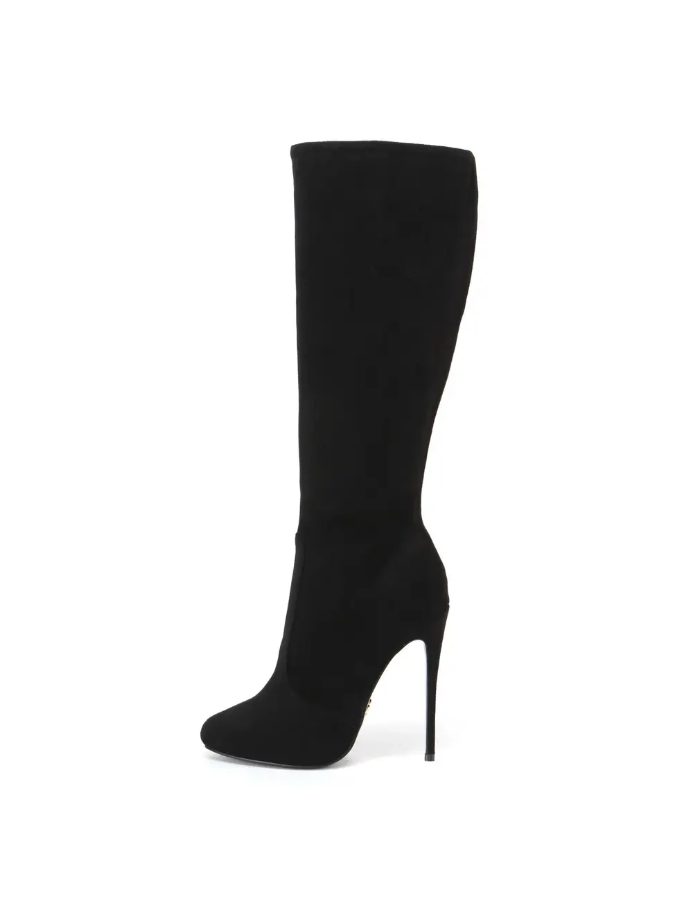 Giaro Giaro BRANDY BLACK VELOUR KNEE BOOTS