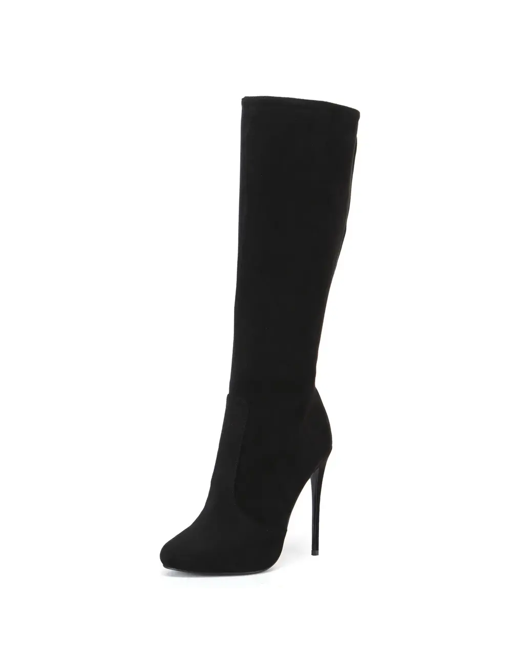 Giaro Giaro BRANDY SCHWARZE KNIESTIEFEL AUS VELOURS