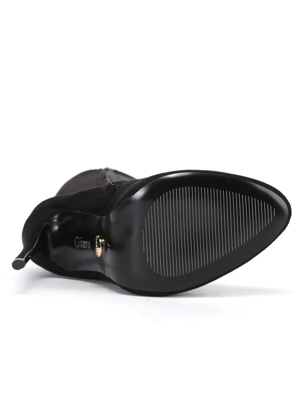 Giaro Giaro BRANDY BLACK VELOUR KNEE BOOTS