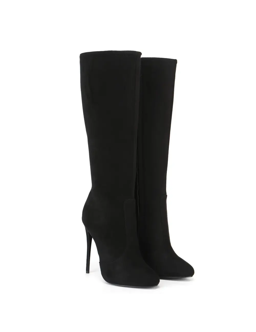 Giaro Giaro BRANDY SCHWARZE KNIESTIEFEL AUS VELOURS