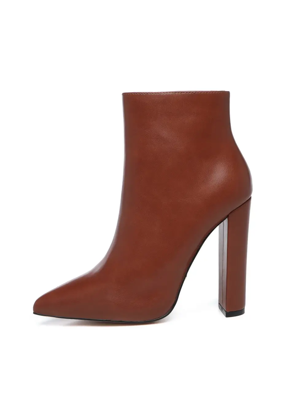 Giaro Giaro ALIA BROWN MATTE ANKLE BOOTS