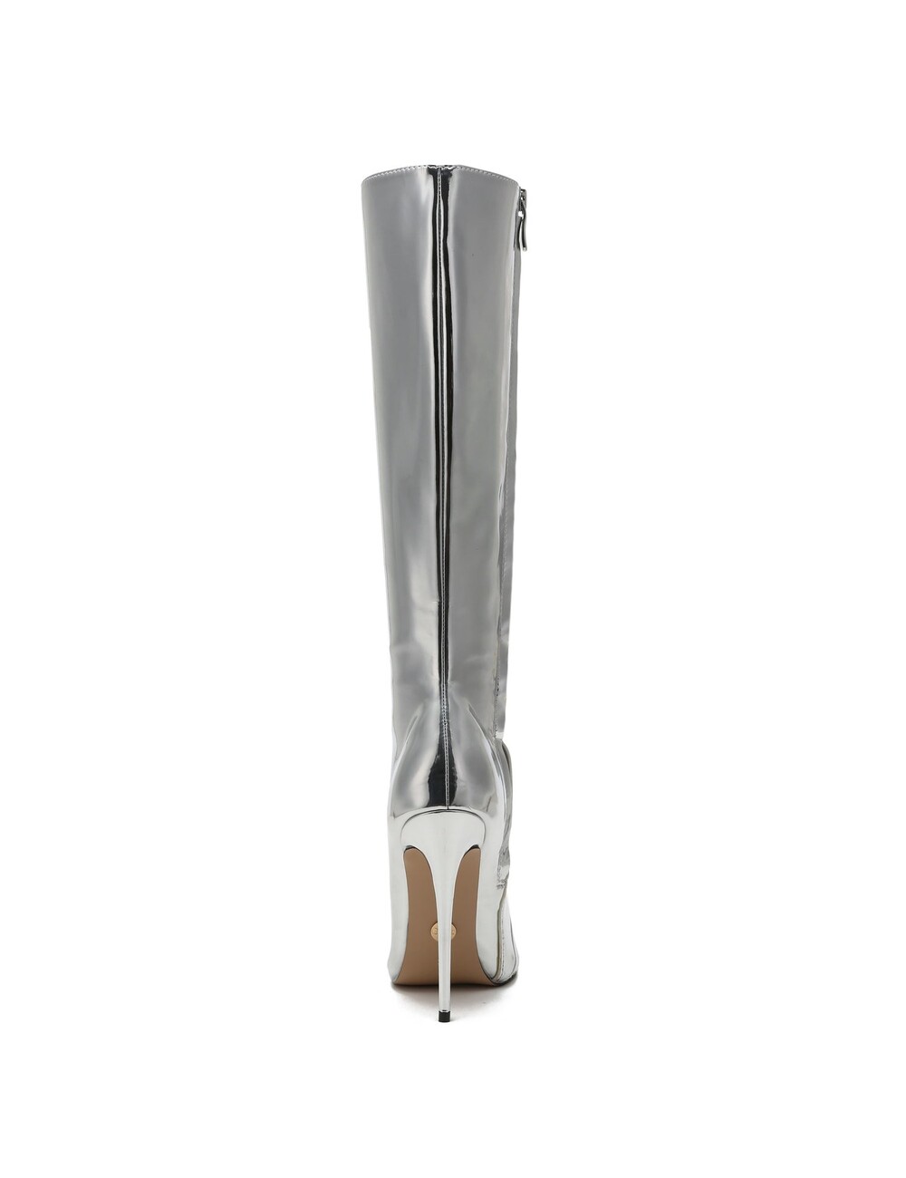 Giaro Giaro BRANDY SILBERNE GLÄNZENDE KNIESTIEFEL