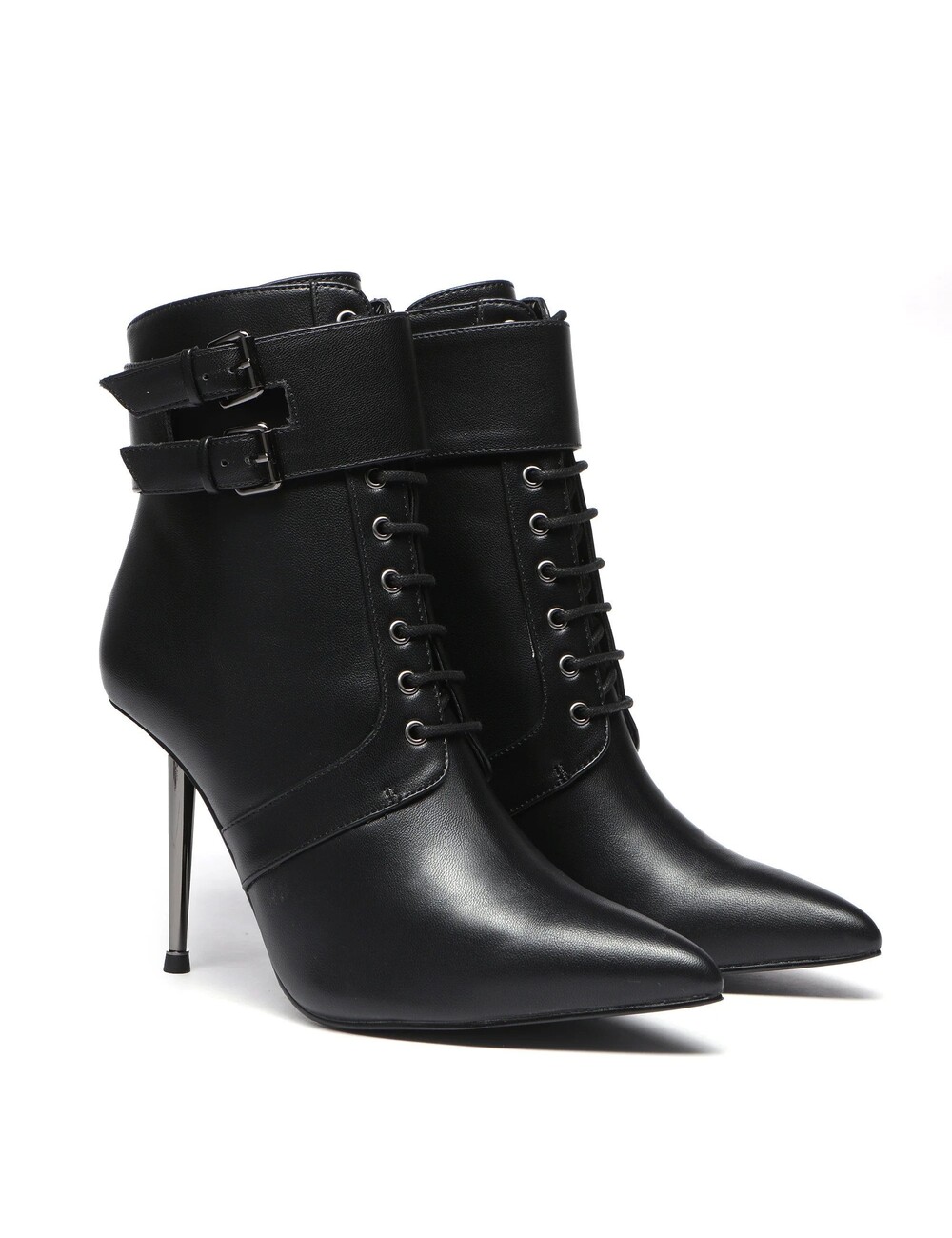 Giaro Giaro LESSORA BLACK MATTE ANKLE BOOTS