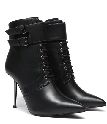 Giaro LESSORA SCHWARZE MATTE STIEFELETTEN