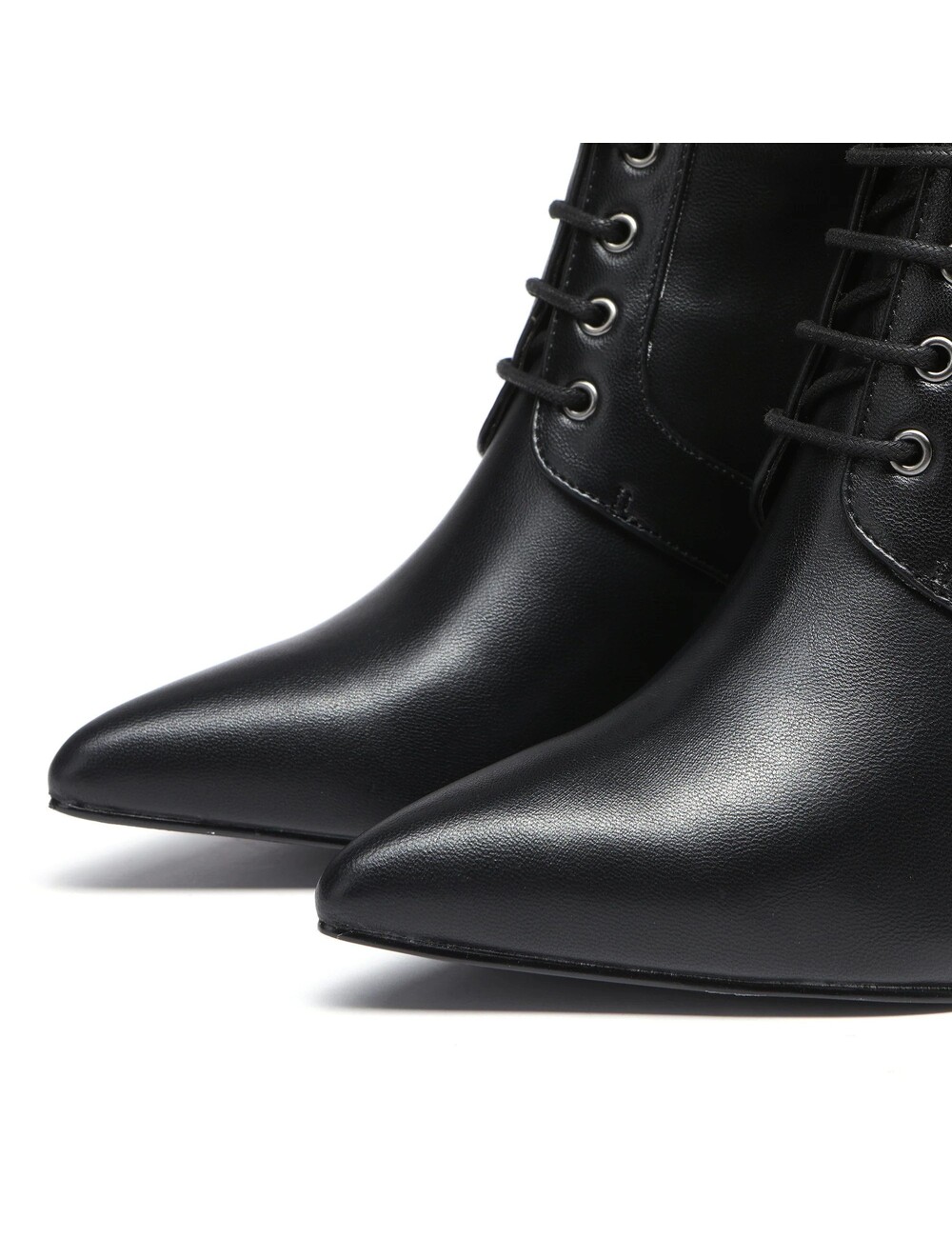 Giaro LESSORA BLACK MATTE ANKLE BOOTS