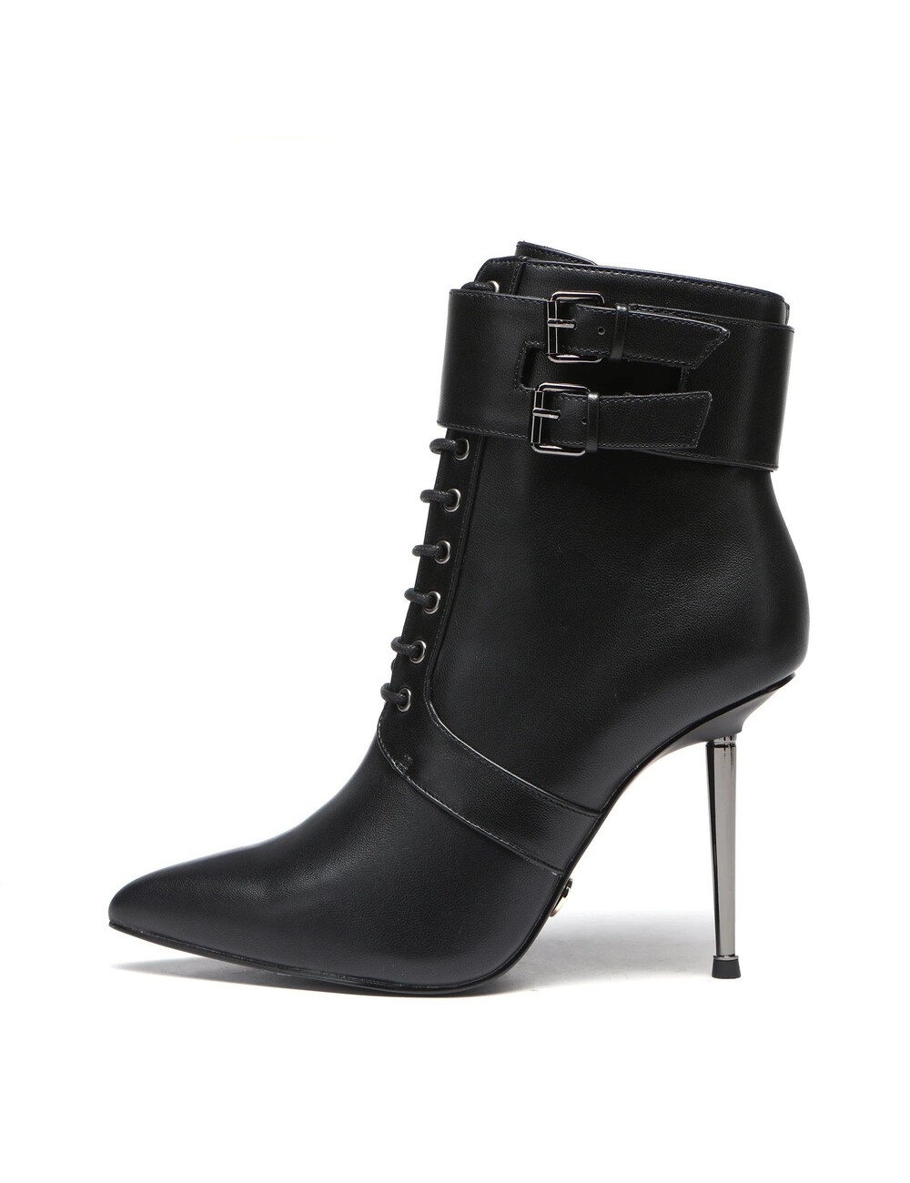 Giaro LESSORA BLACK MATTE ANKLE BOOTS