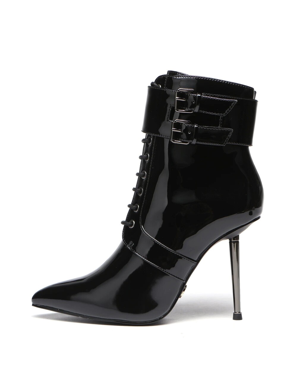 Giaro Giaro LESSORA SCHWARZE GLANZEND STIEFELETTEN