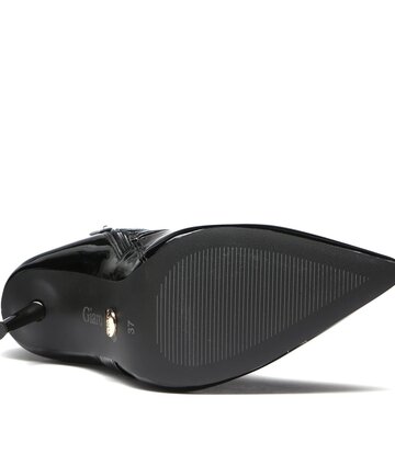 Giaro LESSORA BLACK SHINY ANKLE BOOTS