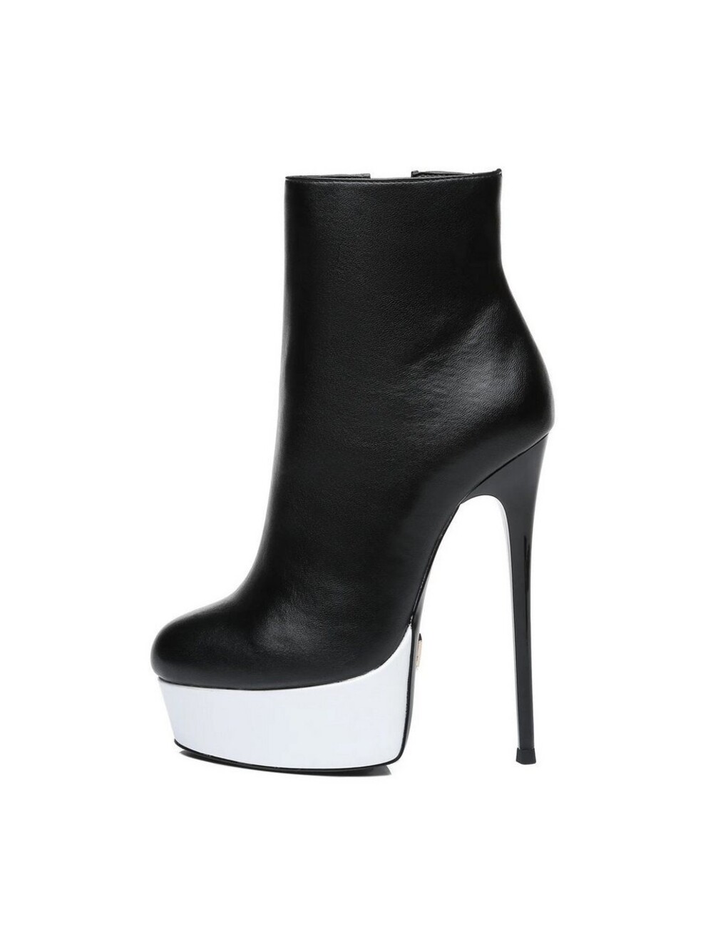 Giaro Giaro GALANA 1005 | SCHWARZ WEISS | PLATTFORM-ANKLE-STIEFEL