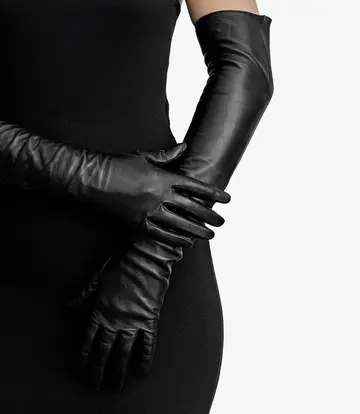 Parisi Gloves Parisi Gloves Lange Opernhandschuhe aus Leder - Sorrento (60 cm, klassische Länge)