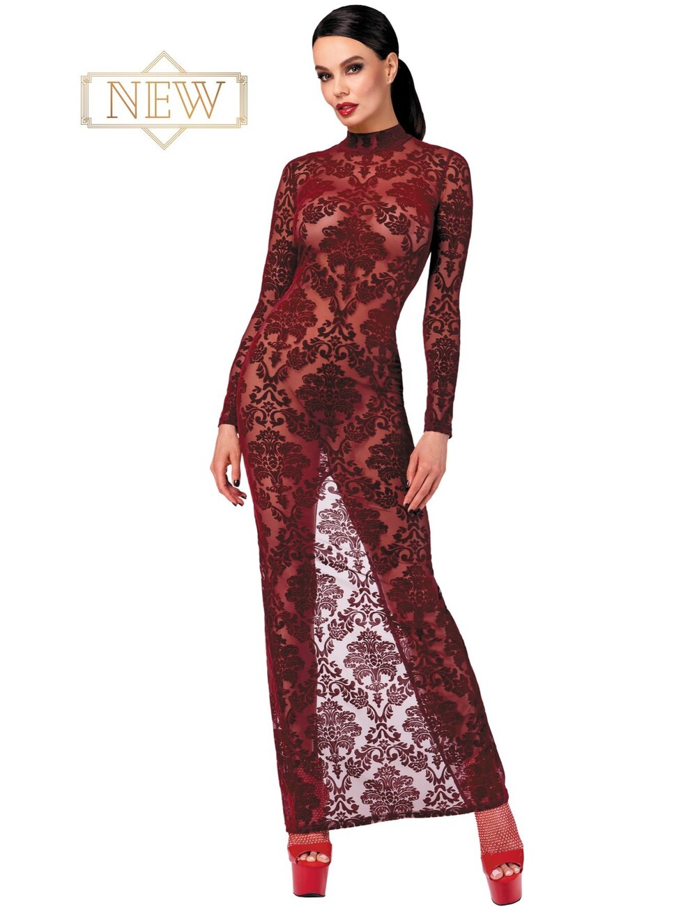 Noir Handmade Noir Handmade Kink Royal gown/long dress F383