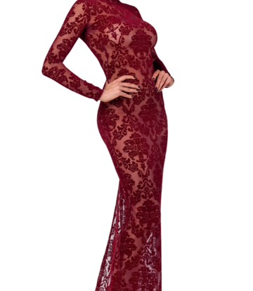 Noir Handmade Noir Handmade Kink Royal gown/long dress F383