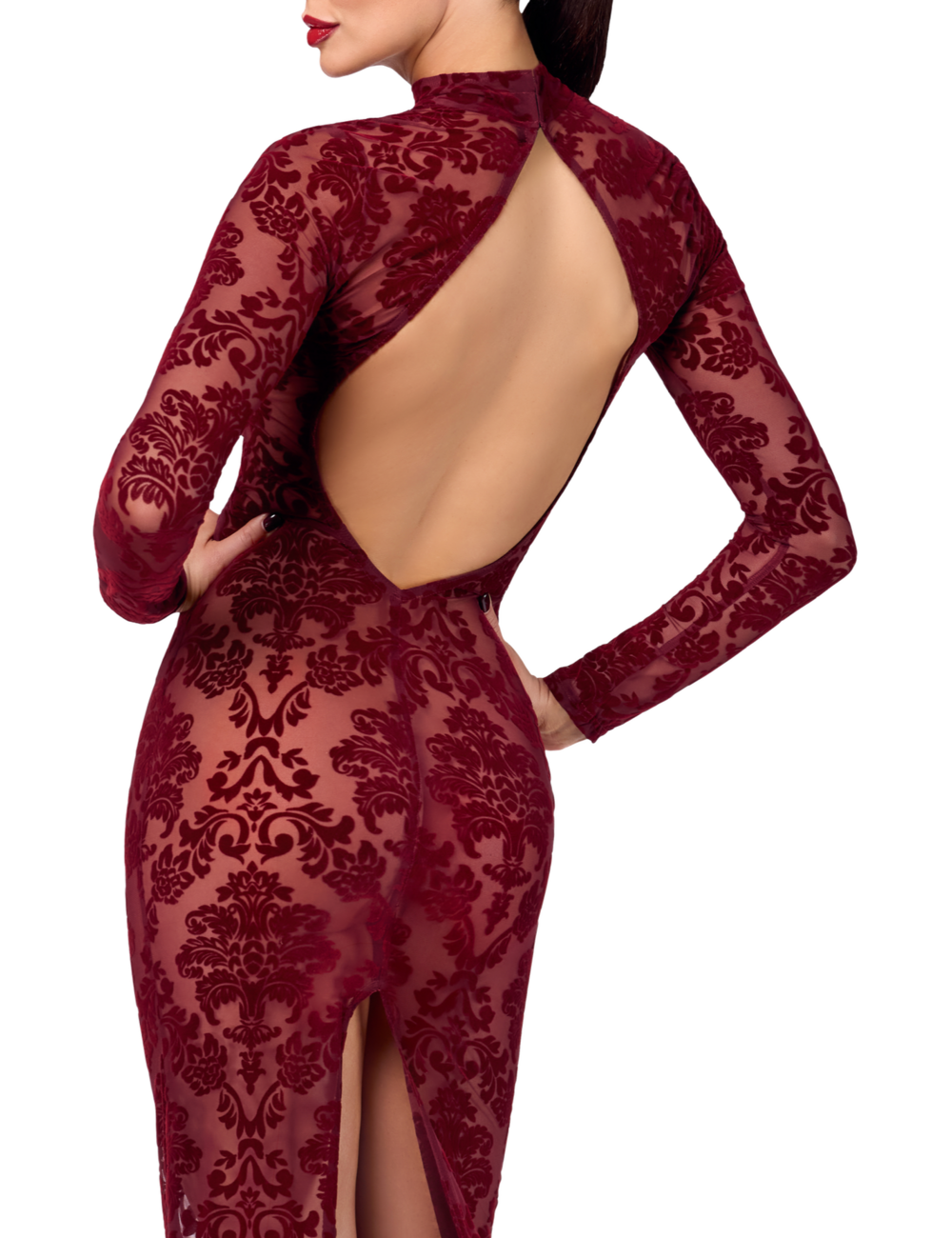 Noir Handmade Noir Handmade Kink Royal gown/long dress F383