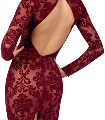 Noir Handmade Noir Handmade Kink Royal gown/long dress F383