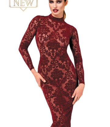 Noir Handmade Noir Handmade Kink Royal midi dress F384